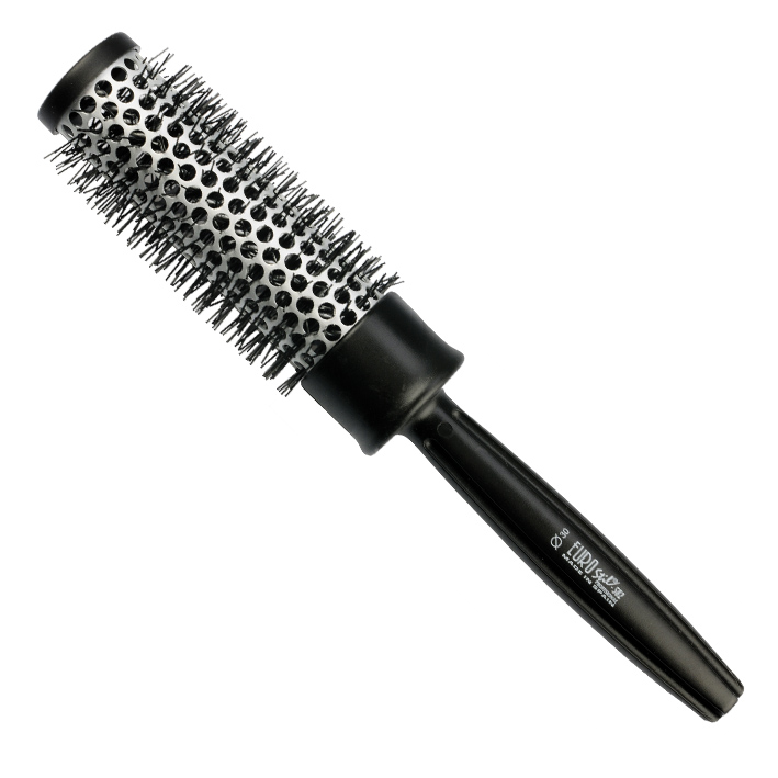 Euro Stil Escova Mango Plástico Térmico 30MM Ref. 00582