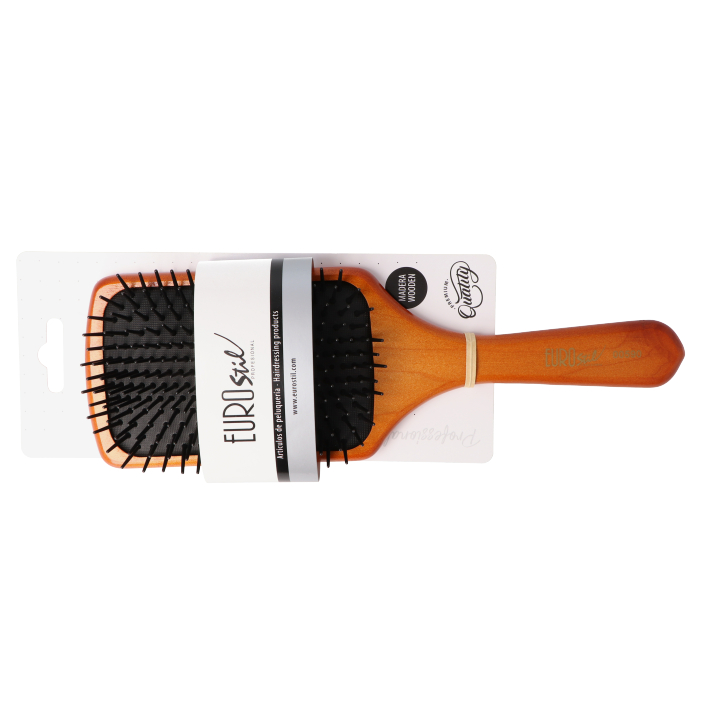 Escova Madeira Retangular Euro Stil - 00590