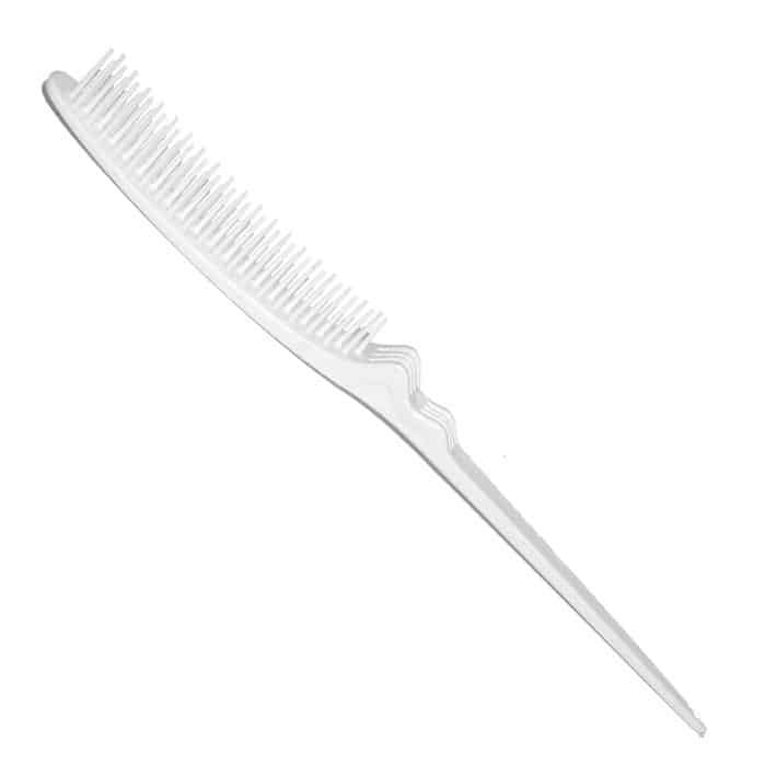 Pente de Plastico 3 filas - Branco