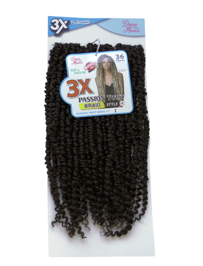 D.M PASSION TWIST BRAID 18'' 3X N2