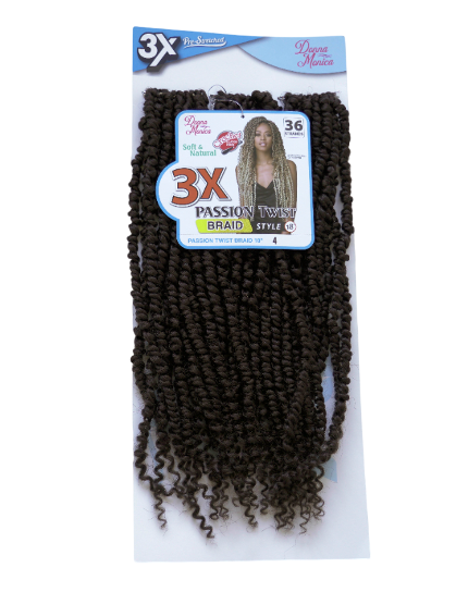 D.M PASSION TWIST BRAID 18'' 3X N4