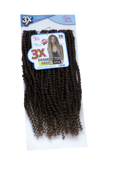 D.M PASSION TWIST BRAID 18'' 3X T1B/30