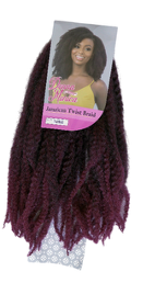 D.M JAMAICAN TWIST BRAID 18'' T1B/BUG