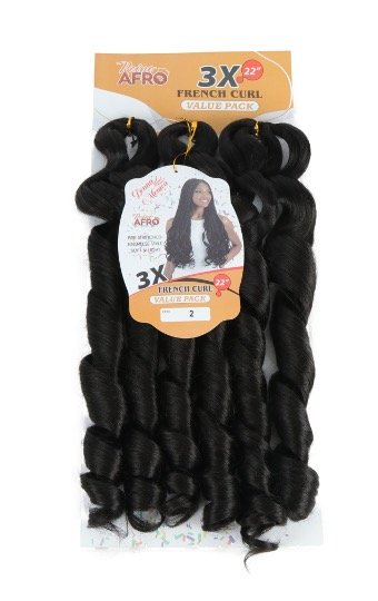 D.M FRENCH CURL BRAID 22'' 3X N2