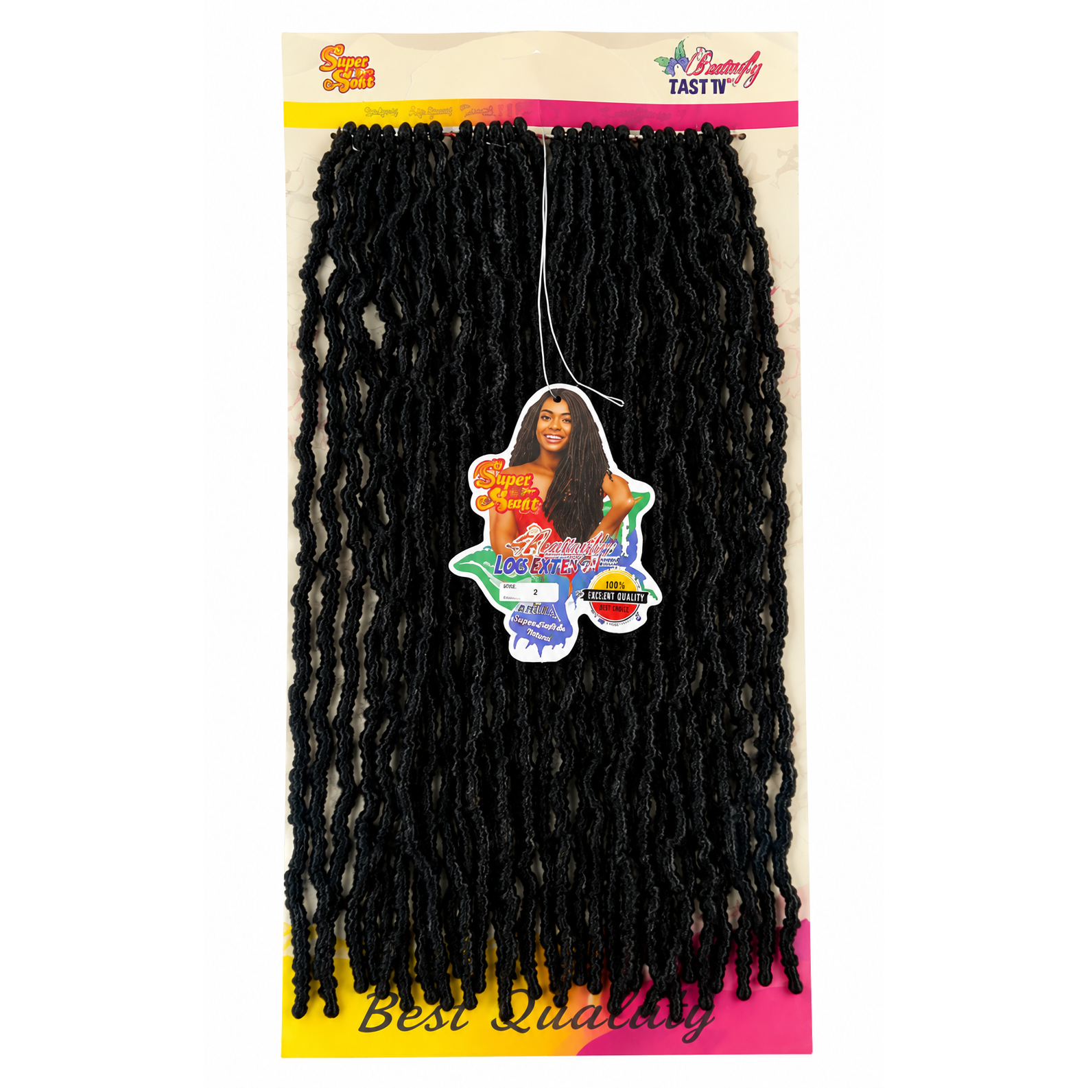 D.M 3x Butterfly Locs 18'' - 2