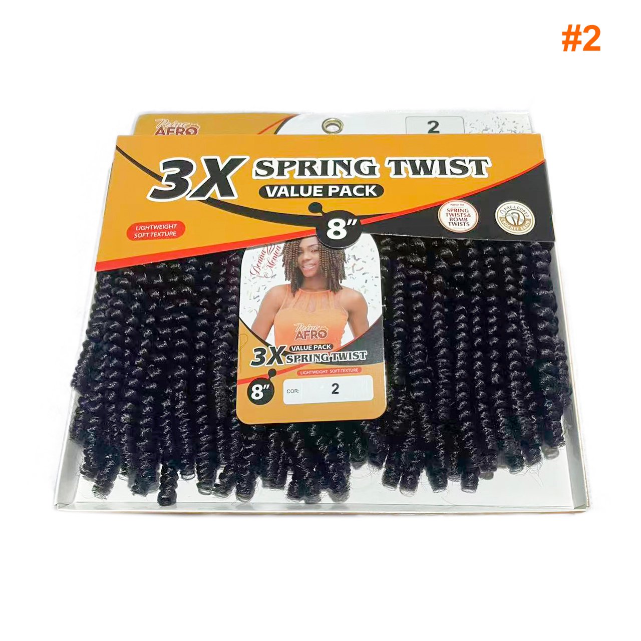 D.M SPRING TWIST 8" 2