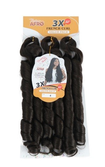 D.M FRENCH CURL BRAID 22'' 3X N4