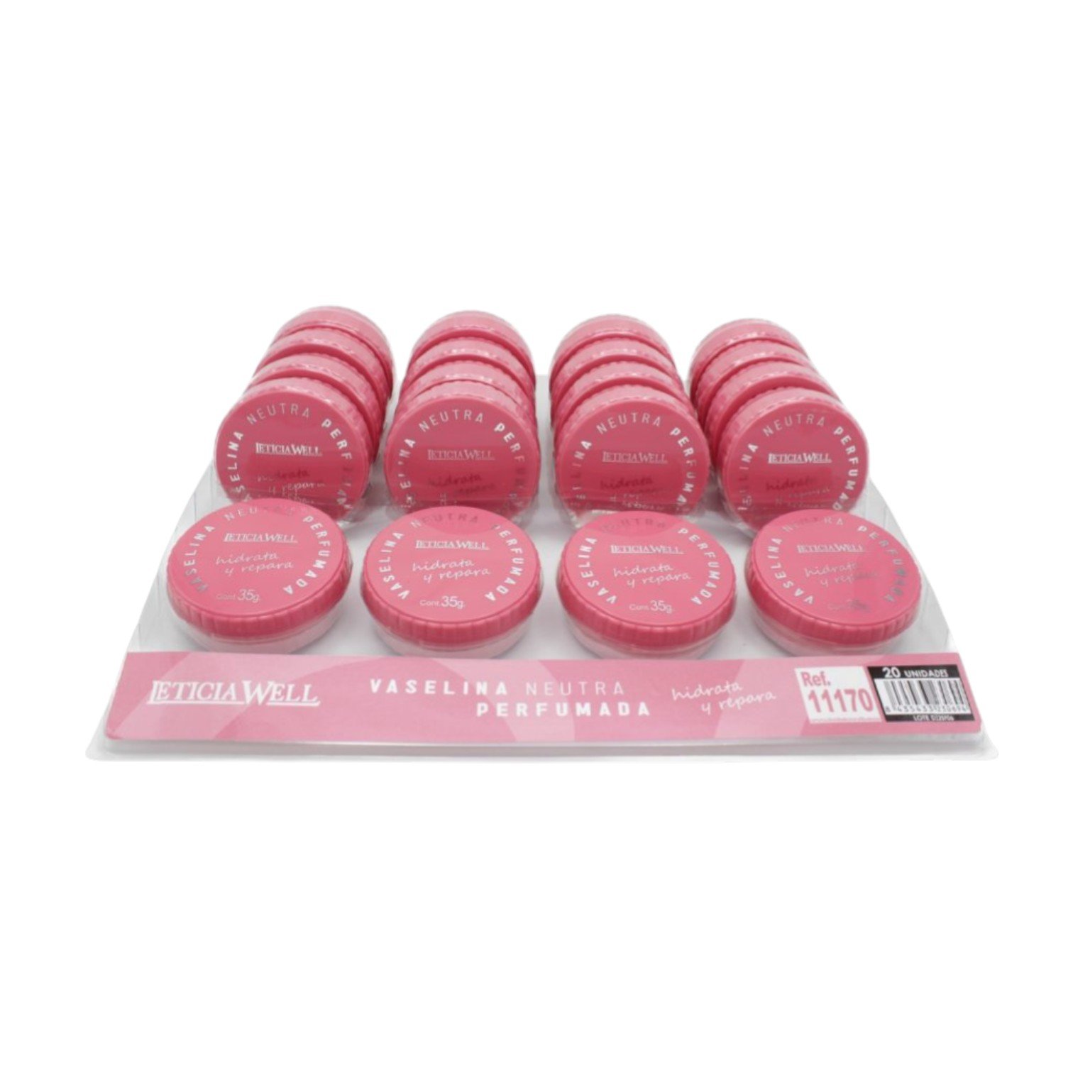 LETICIA WELL VASELINA GRANDE REF:11170 20PC