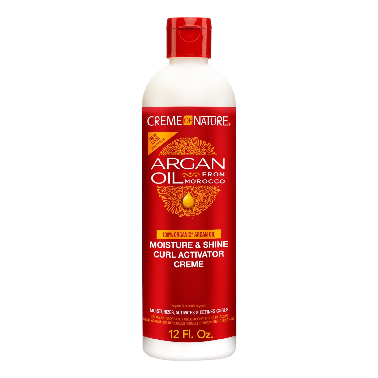 Creme of Nature Argan Oil Moist & Shine Curl Activator 12oz