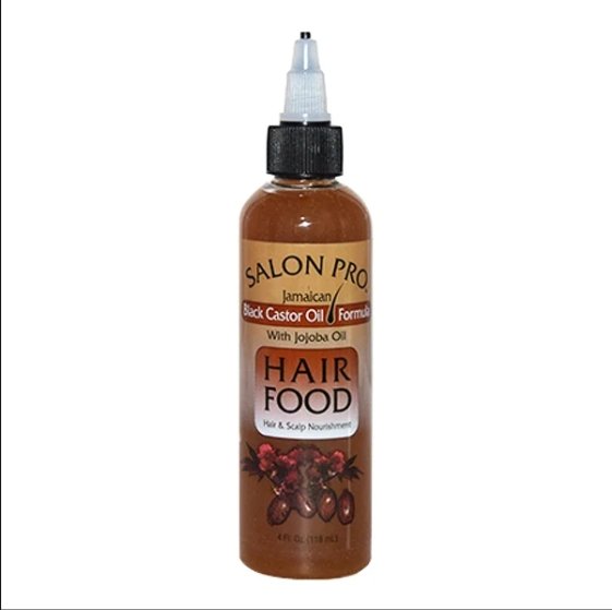 Salon  Pro Hair Food  4oz.  Black Castor Oil