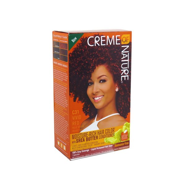 CREME OF NATURE LIQUID HAIR COLOR #C31 VIVID RED