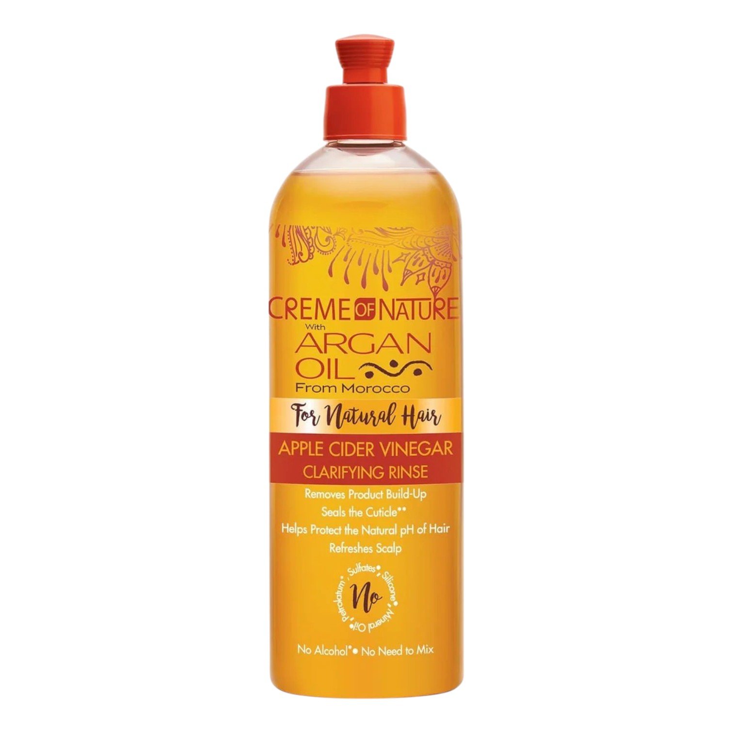Creme of Nature Argan Oil Apple Cider Vinger Clarif. Rins 15,5oz