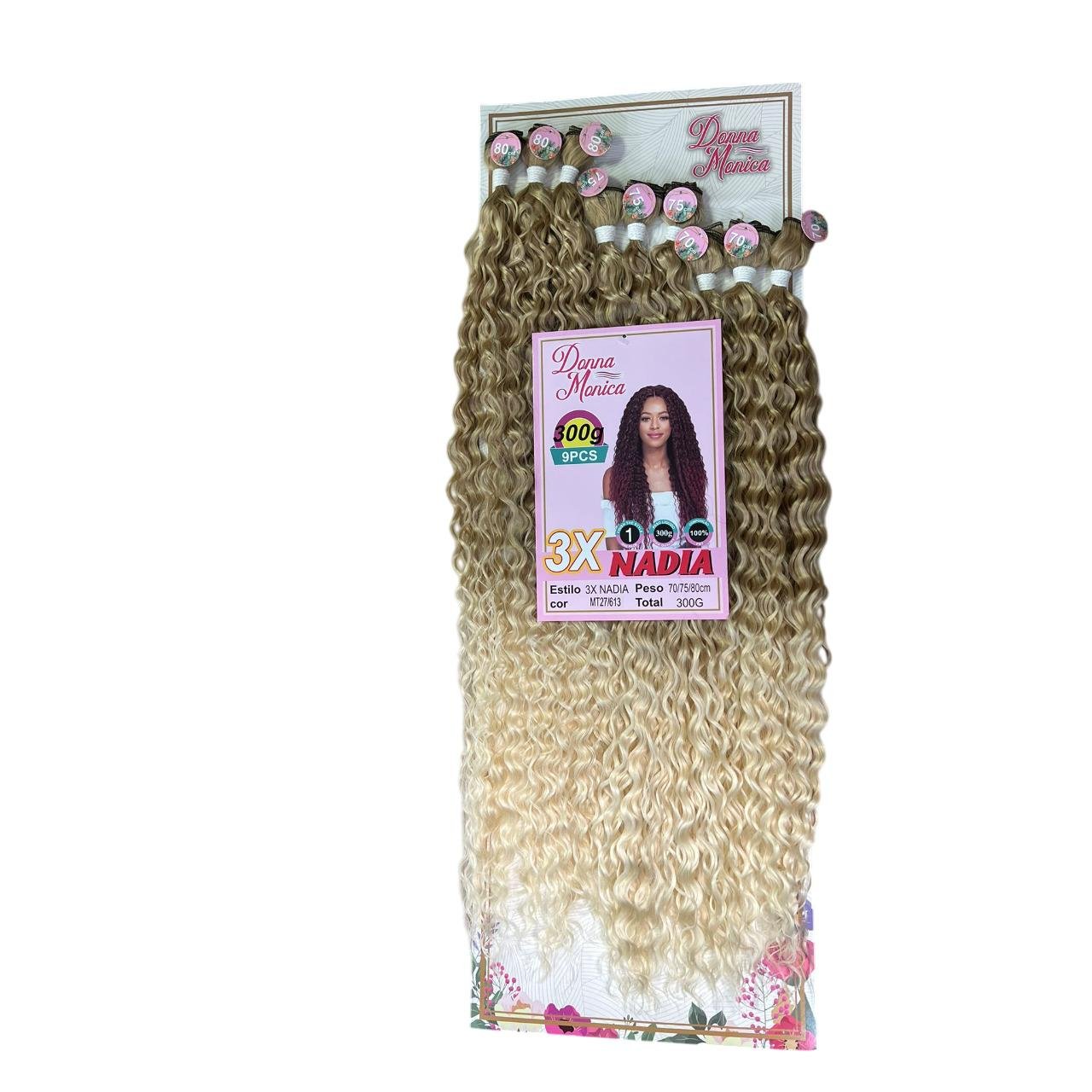 D.M 3X NADIA BIO FIBRA 300GR MT27/613
