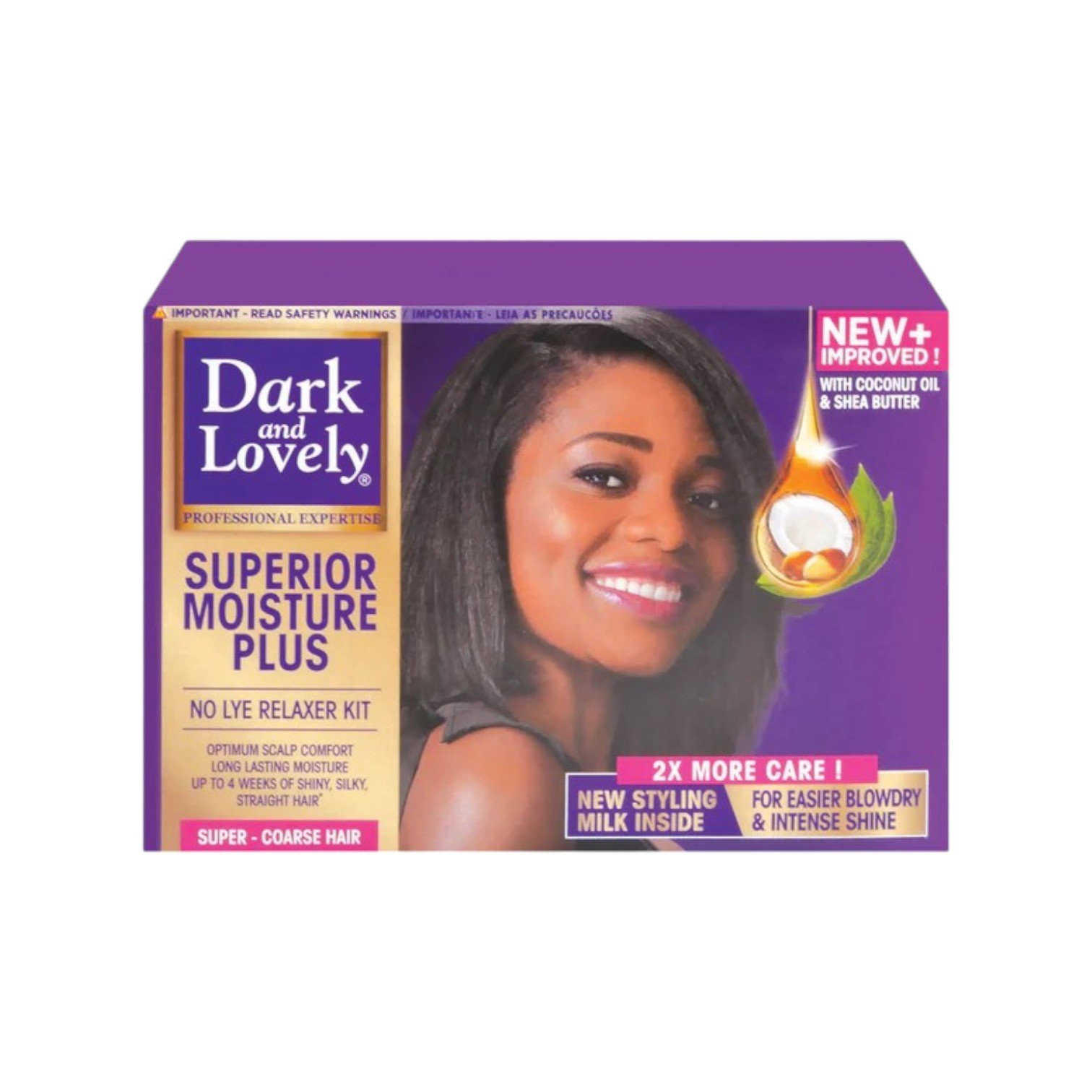 Dark & Lovely No-Lye Relaxer Kit Super