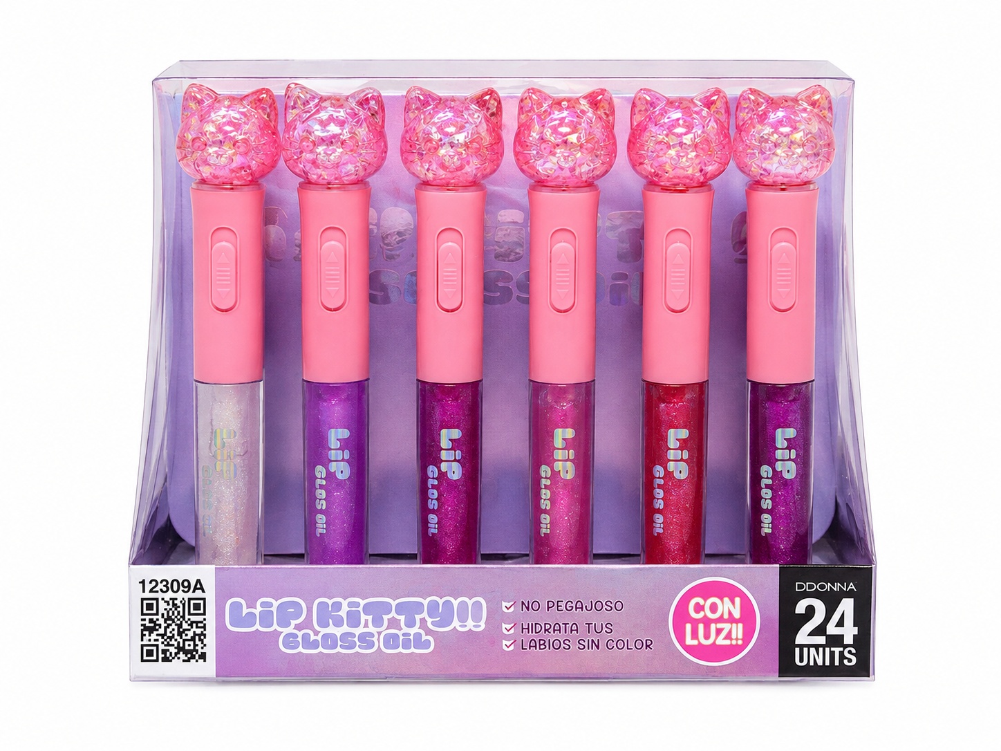 D'DONNA LIP KITTY GLOSS OIL 24UNI REF12309A