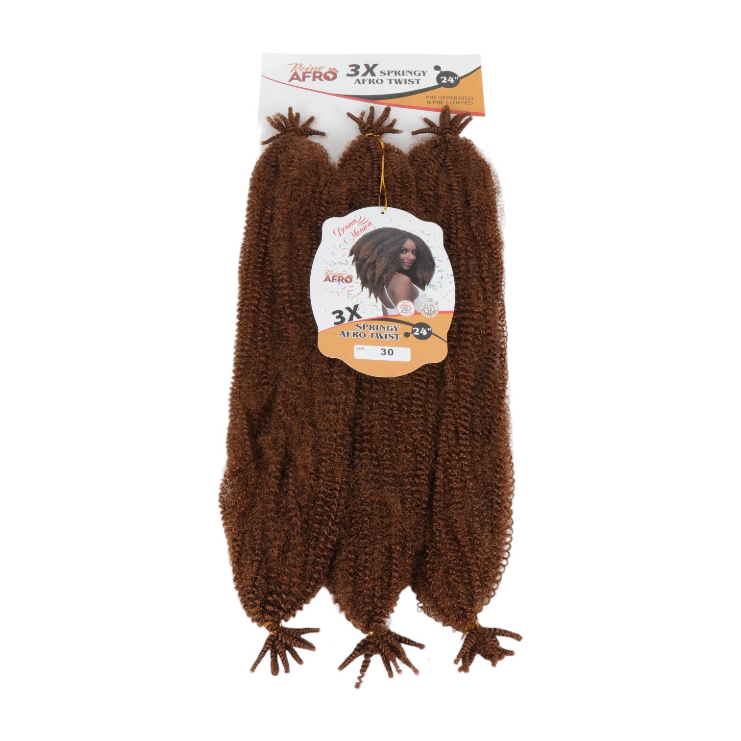 D.M 3X AFRO SPRING TWIST 24  N30