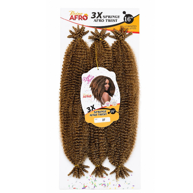 D.M 3X Afro Spring Twist 16'' - 27