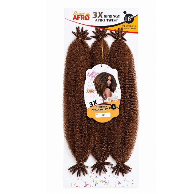 D.M 3X Afro Spring Twist 16'' - 30