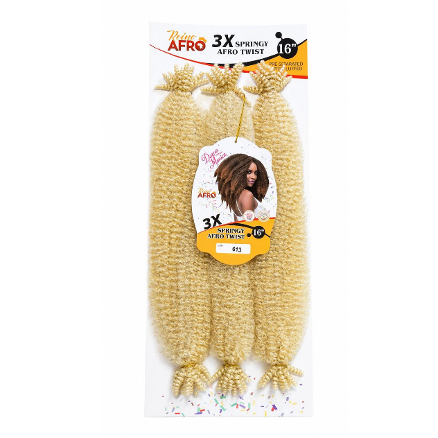D.M 3X AFRO SPRING TWIST 16'' - 613