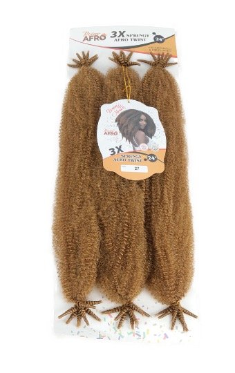D.M 3X AFRO SPRING TWIST 24 27