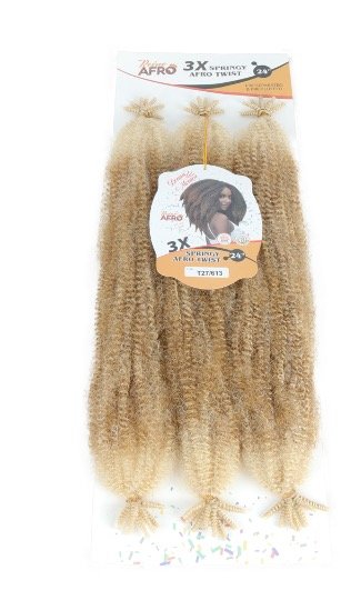 D.M 3X AFRO SPRING TWIST 24 T27/613