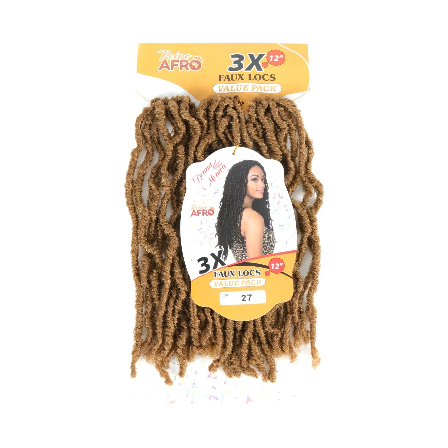 D.M 3X FAUX LOCS 12 N27