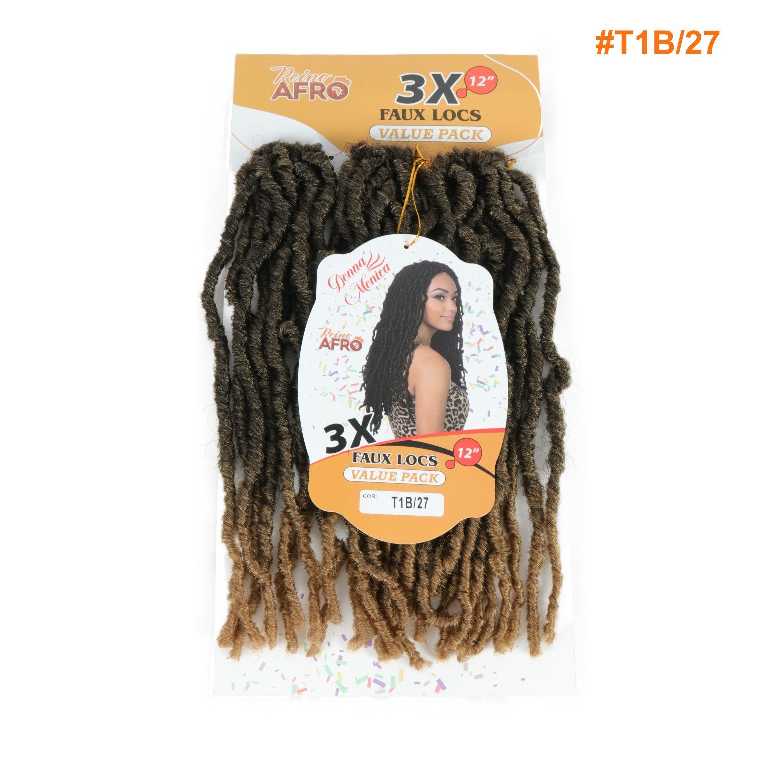 D.M 3X FAUX LOCS 12 T1B/27