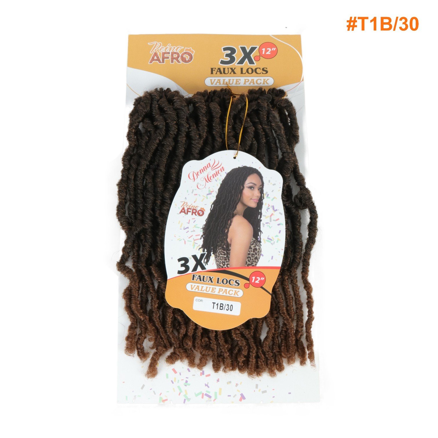 D.M 3X FAUX LOCS 12 T1B/30