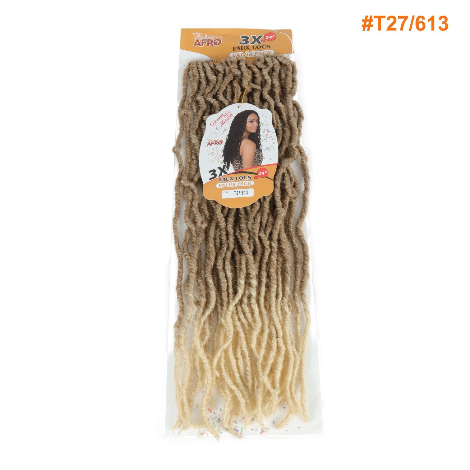 D.M 3X FAUX LOCS 24 T27/613