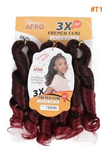 D.M 3X FRENCH CURL 10 T1B/BURG