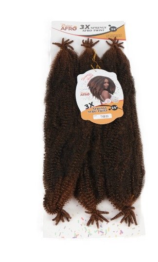 D.M 3X AFRO SPRING TWIST 24 T1B/30