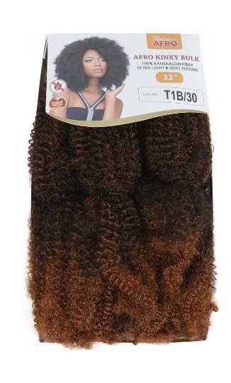 D.M Afro Kinky Bulk - T1B/30