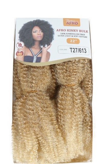 D.M Afro Kinky Bulk - T27/613