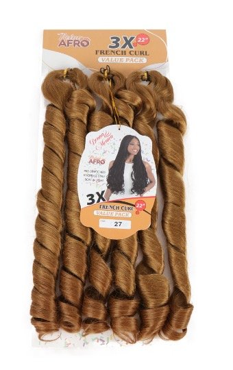 D.M FRENCH CURL BRAID N27