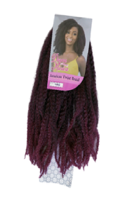 D.M JAMAICAN TWIST BRAID 18'' T1B/BUG