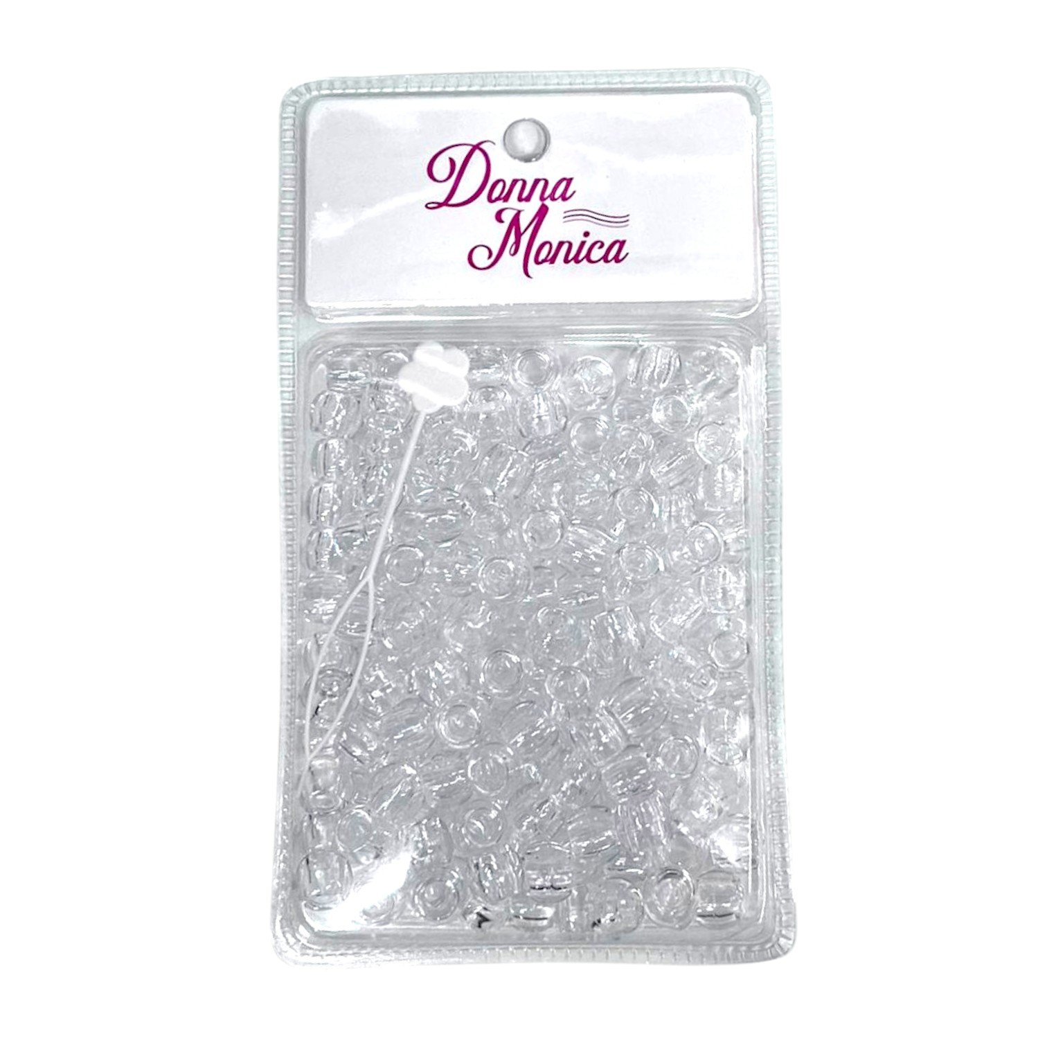 D.M Missangas Grandes Transparente