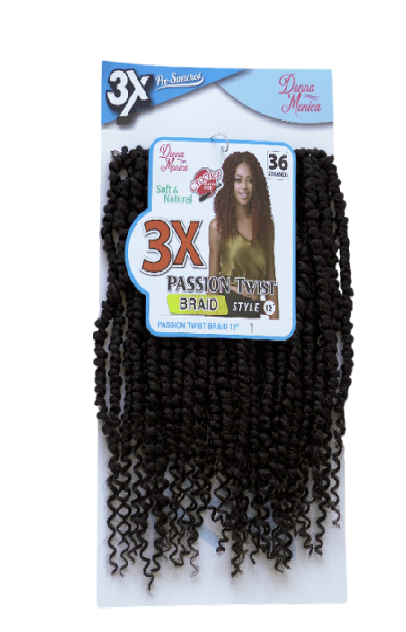 D.M PASSION TWIST BRAID 12'' 3X N1