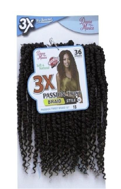 D.M PASSION TWIST BRAID 12'' 3X N2