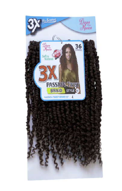 D.M PASSION TWIST BRAID 12'' 3X N4