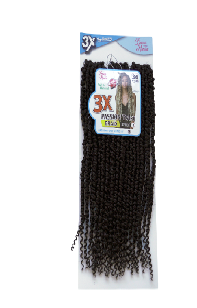 D.M PASSION TWIST BRAID 18'' 3X N1B