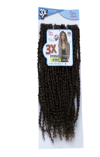 D.M PASSION TWIST BRAID 18'' 3X N4