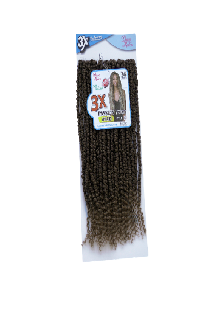 D.M PASSION TWIST BRAID 18'' 3X T1B/27