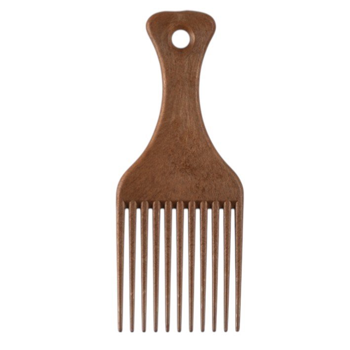 Pente Garfo Madeira Castanho - 00402