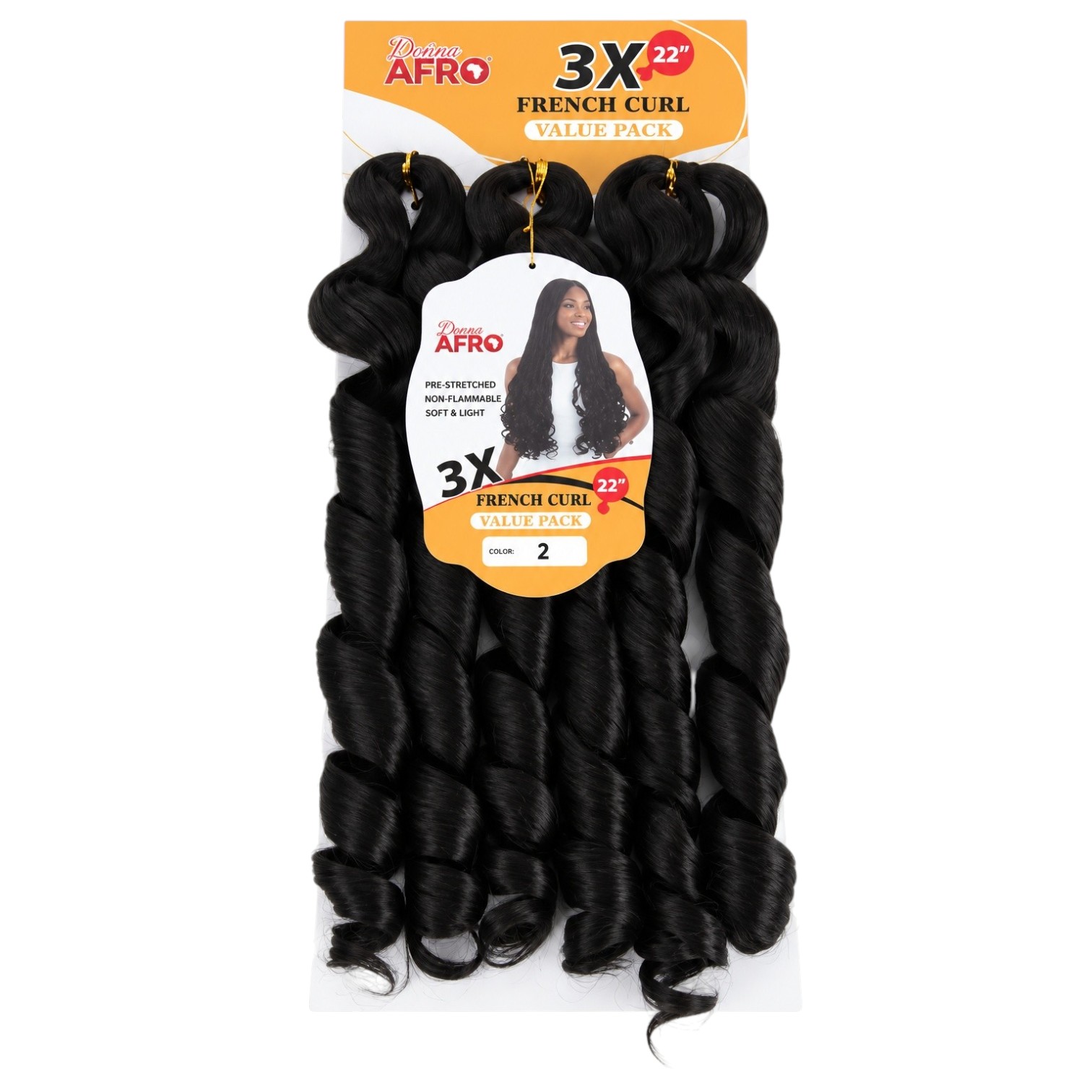 D.M FRENCH CURL BRAID 22'' 3X N2