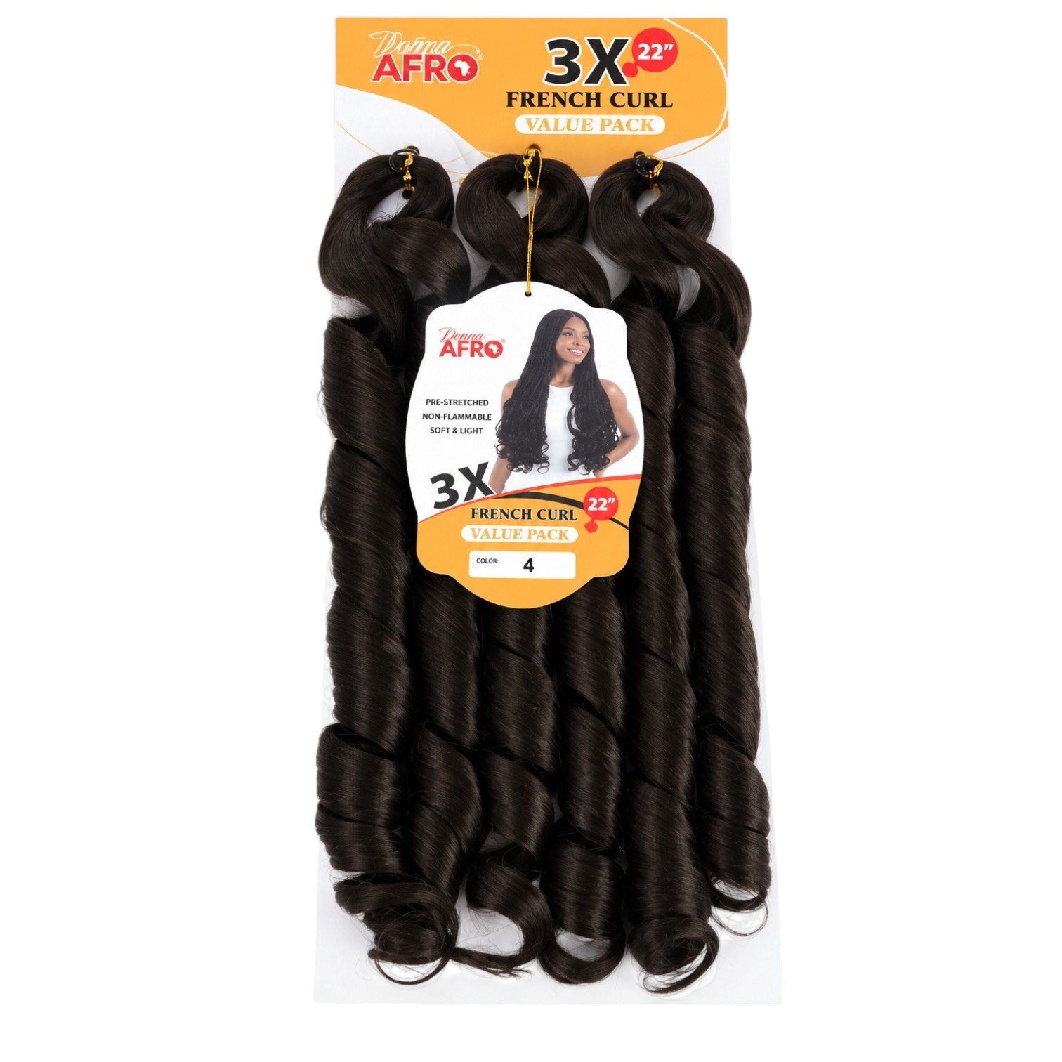 D.M FRENCH CURL BRAID 22'' 3X N4