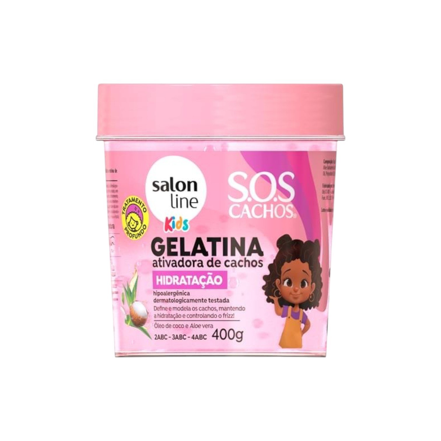 GELATINA KIDS HIDRATACAO SOS CACHOS 400GR