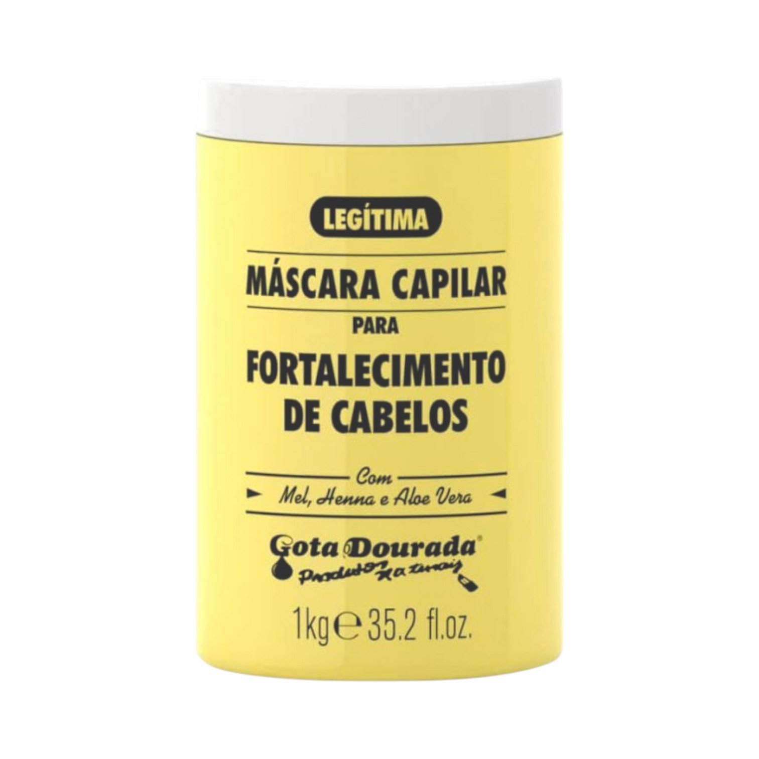Gota Dourada Mascara Fortalecimento 1000g