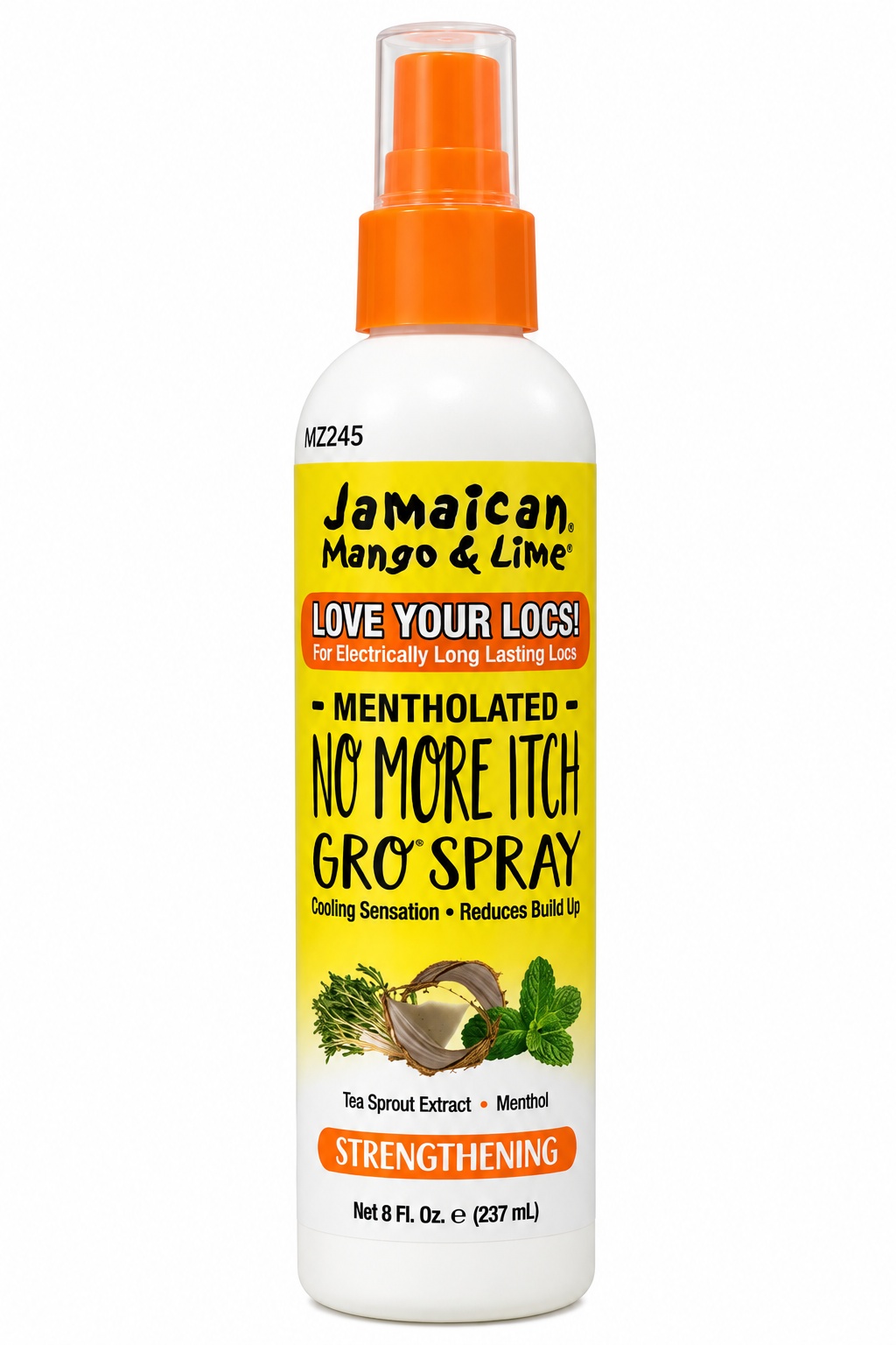 Jamaican Mango & Lime No More Itch Gro Spray Max 8 oz