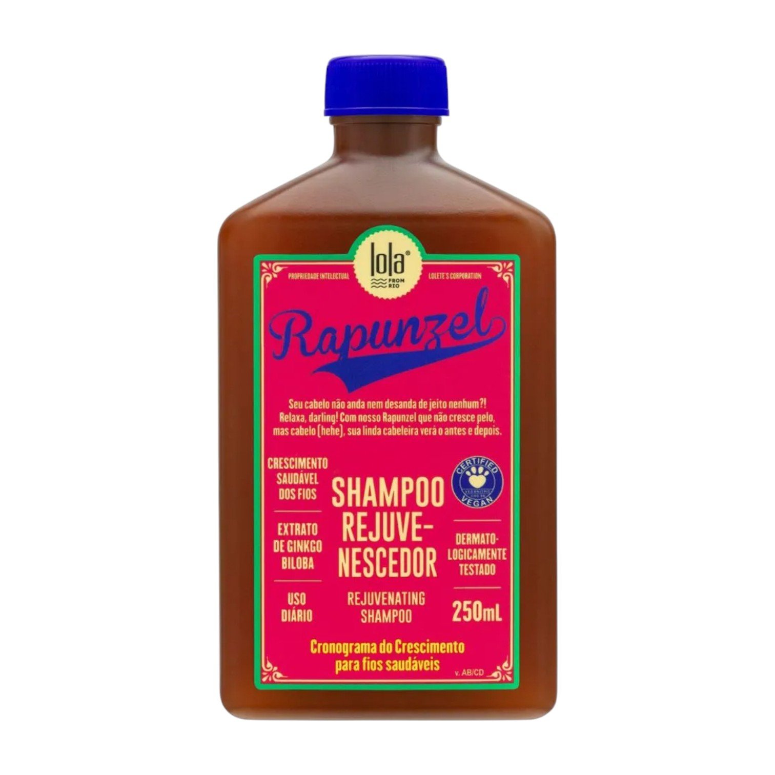 LOLA RAPUNZEL - SHAMPOO REJUVENESCEDOR 250ML