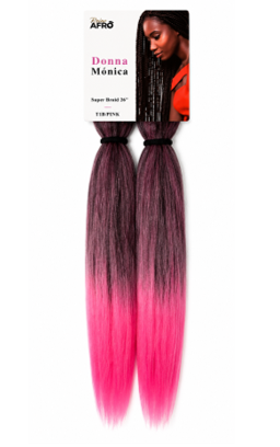 Donna Monica X-Super Braid 26'  T1B/PINK